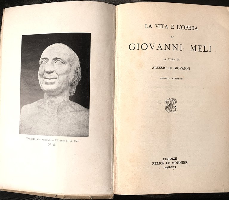 La vita e l'opera di Giovanni Meli