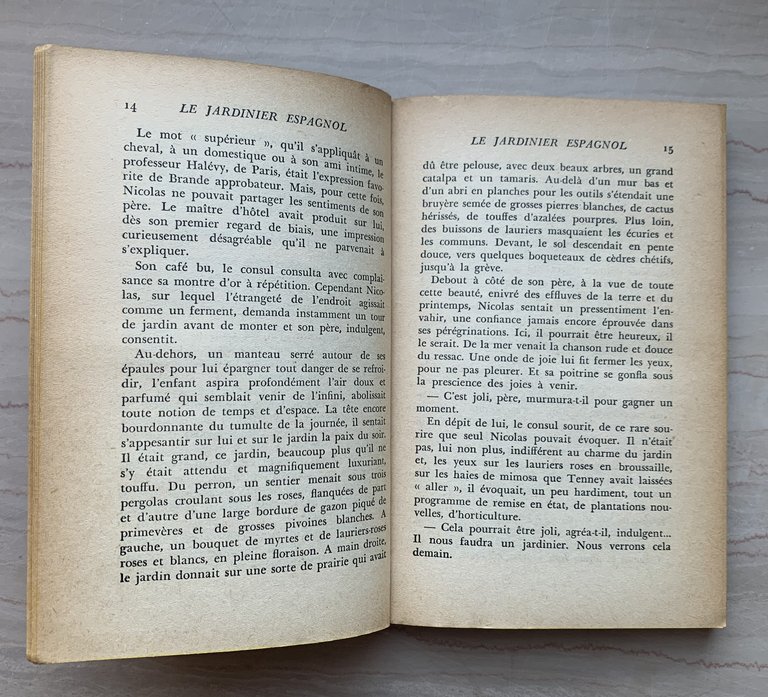 Le jardinier espagnol (The Spanish Gardener). Roman | Immagine Gallery 4