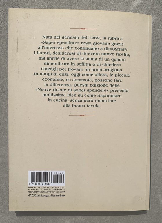 Le nuove ricette di Saper spendere. Lettori e Chef protagonisti … | Immagine Gallery 5