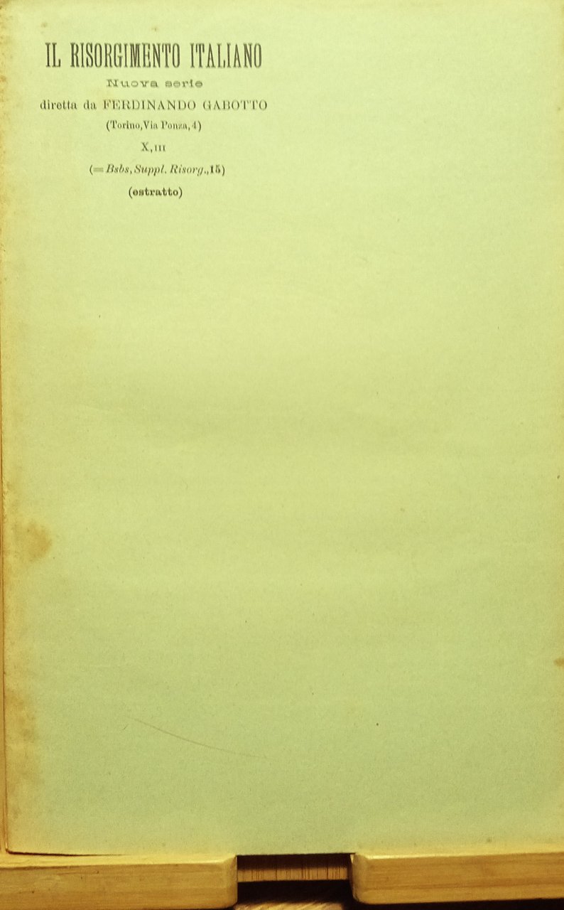 Lettere inedite di Luigi Cibrario a Giacomo Giovanetti (1835-1848)