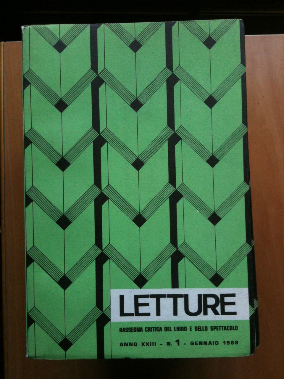 LETTURE Rassegna critica del ibro e dello spettacolo Anno XXIII …
