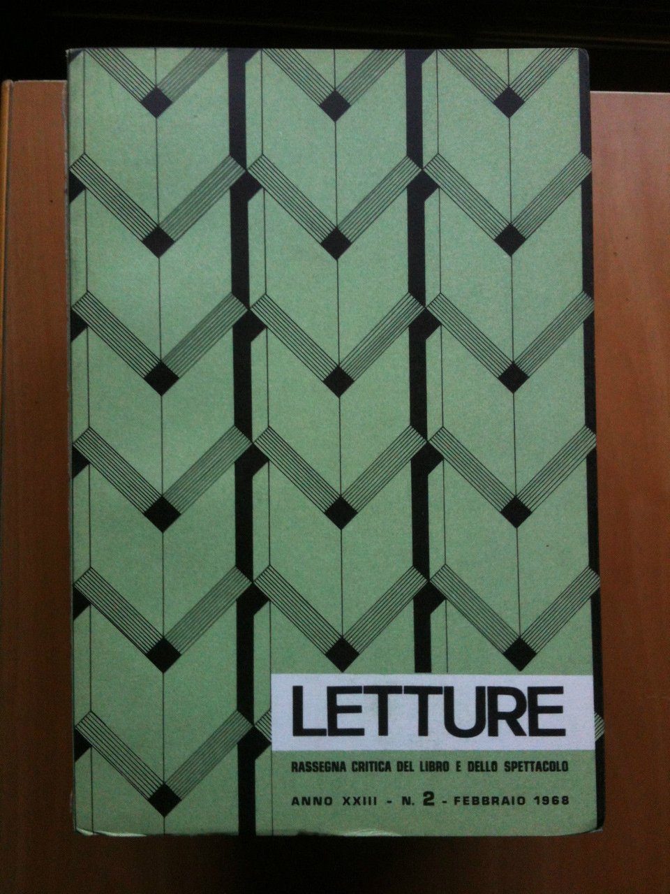 LETTURE Rassegna critica del ibro e dello spettacolo Anno XXIII …