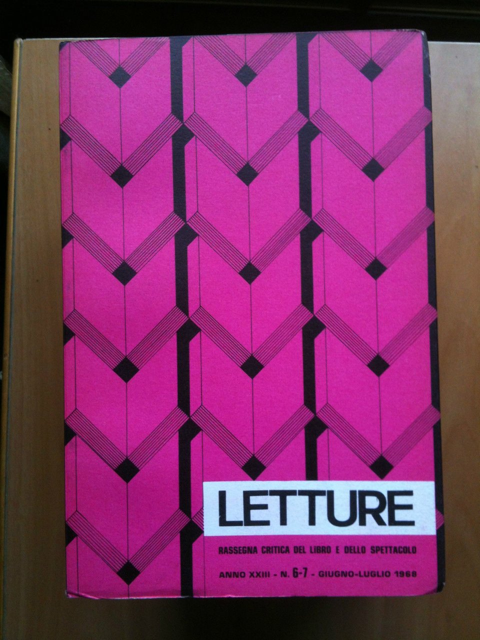 LETTURE Rassegna critica del ibro e dello spettacolo Anno XXIII …