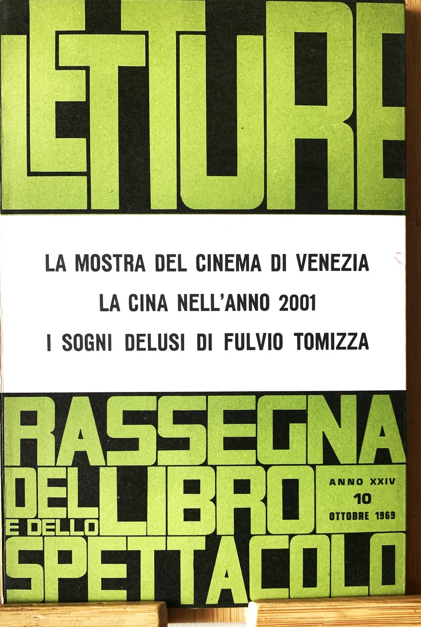Letture rassegna critica del libro e dello spettacolo ottobre 1969