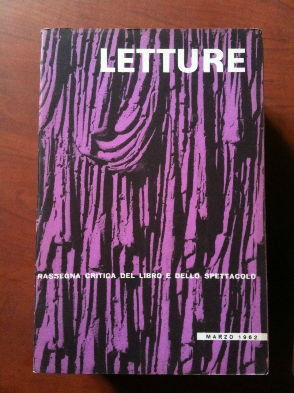 LETTURE rassegna critica del libro e spettacolo Anno XVII n^ …