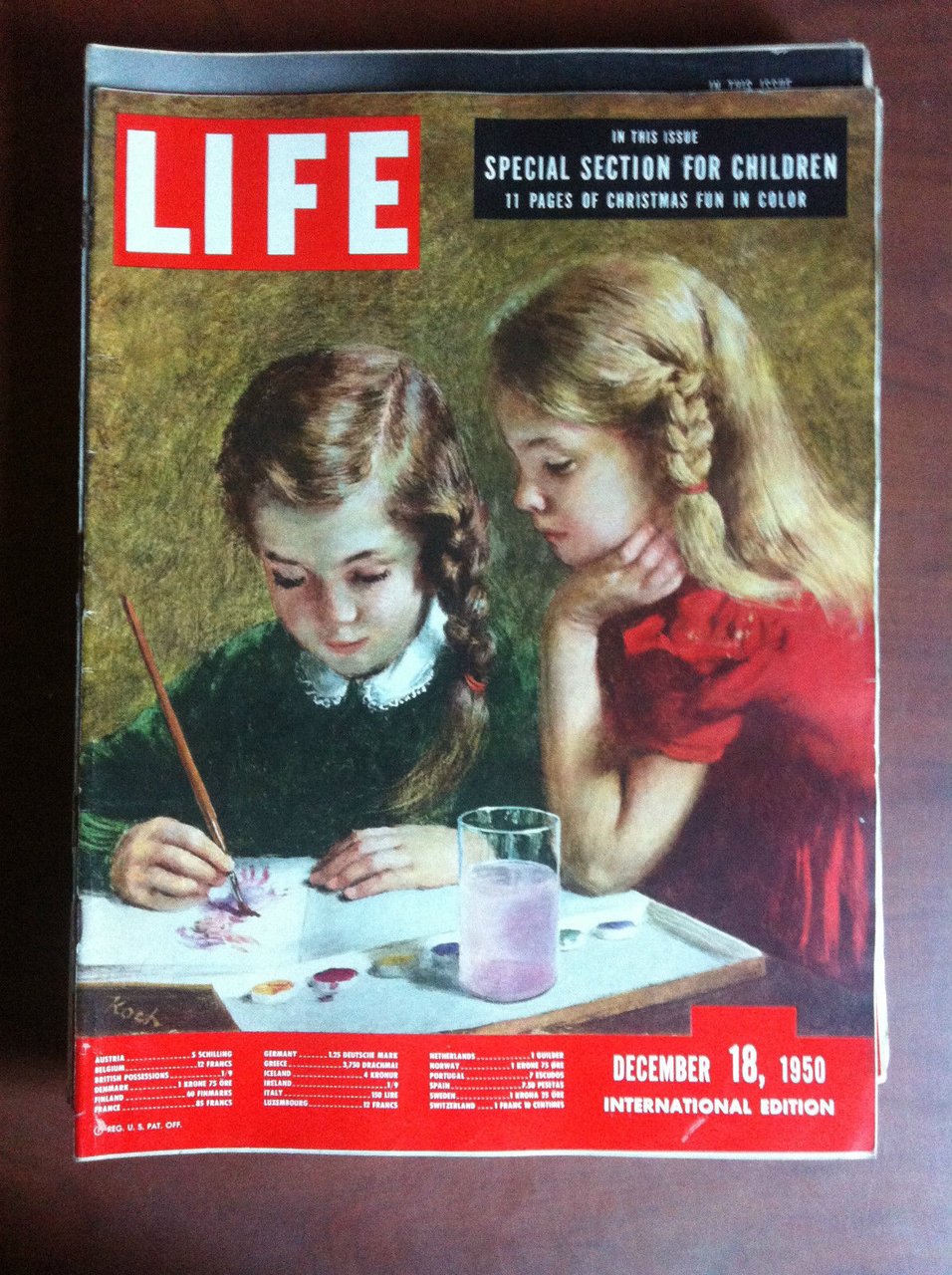 Life international Vol. 9 n^13 December 18 1950 Cover John …
