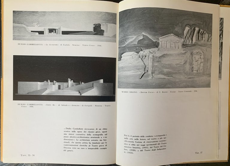 Lineamenti di scenografia italiana (dal Rinascimento ad oggi)