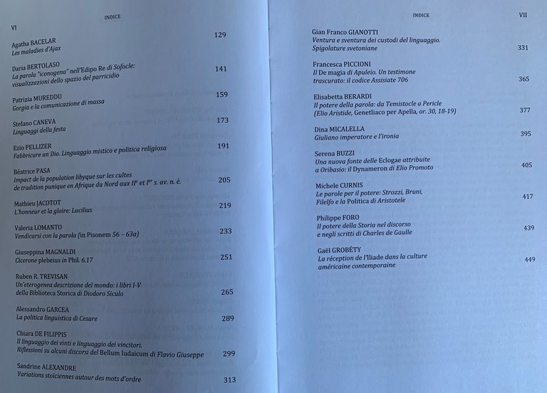 LINGUAGGI del POTERE, POTERI del LINGUAGGIO/ LANGAGES du POUVOIR, POUVOIRS …