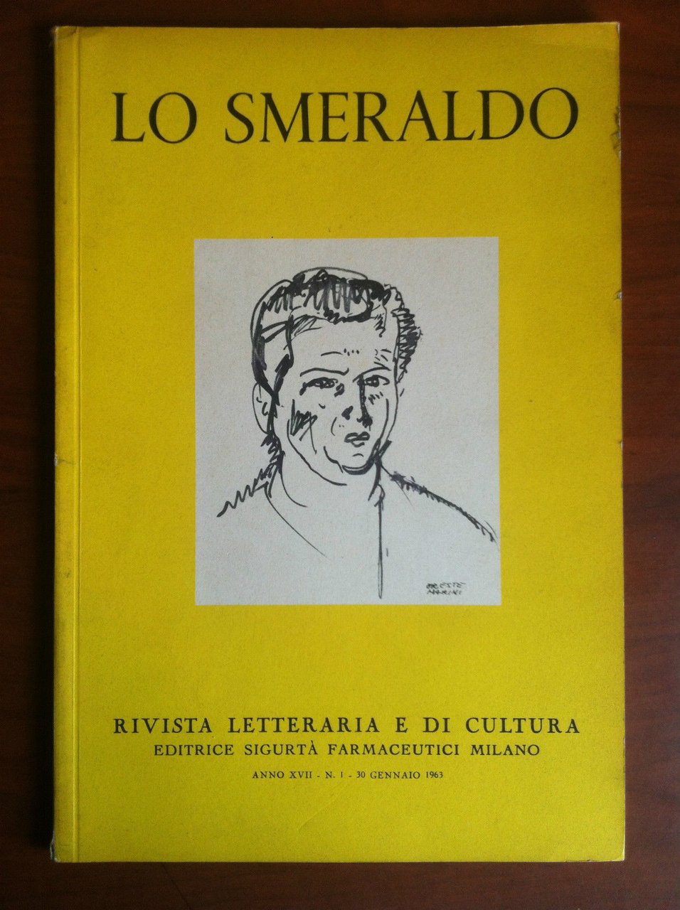Lo smeraldo Anno XVII n^ 1 - 30 gennaio 1963 …
