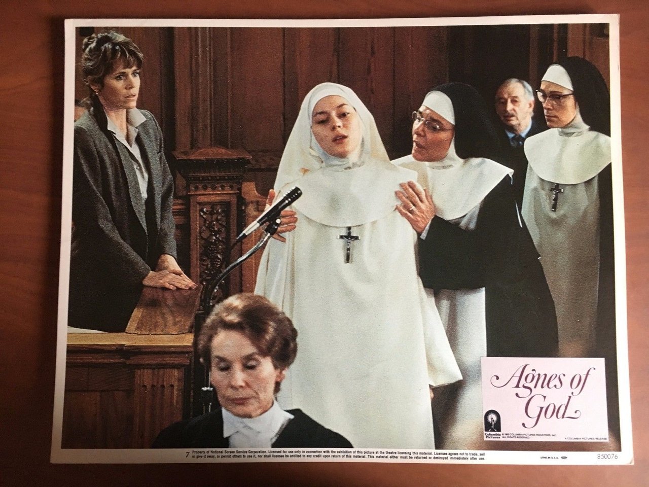 Locandina originale del film Agnes of God Columbia Pictures 1985 …