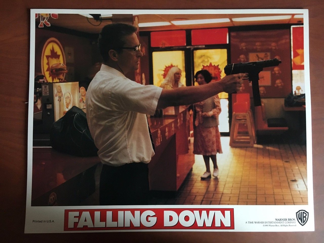 Locandina originale del film Falling down Warner Bros. Pictures 1993 …