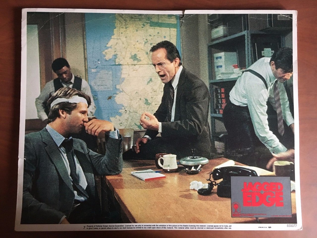 Locandina originale del film Jagged Edge Columbia Pictures 1985 - …