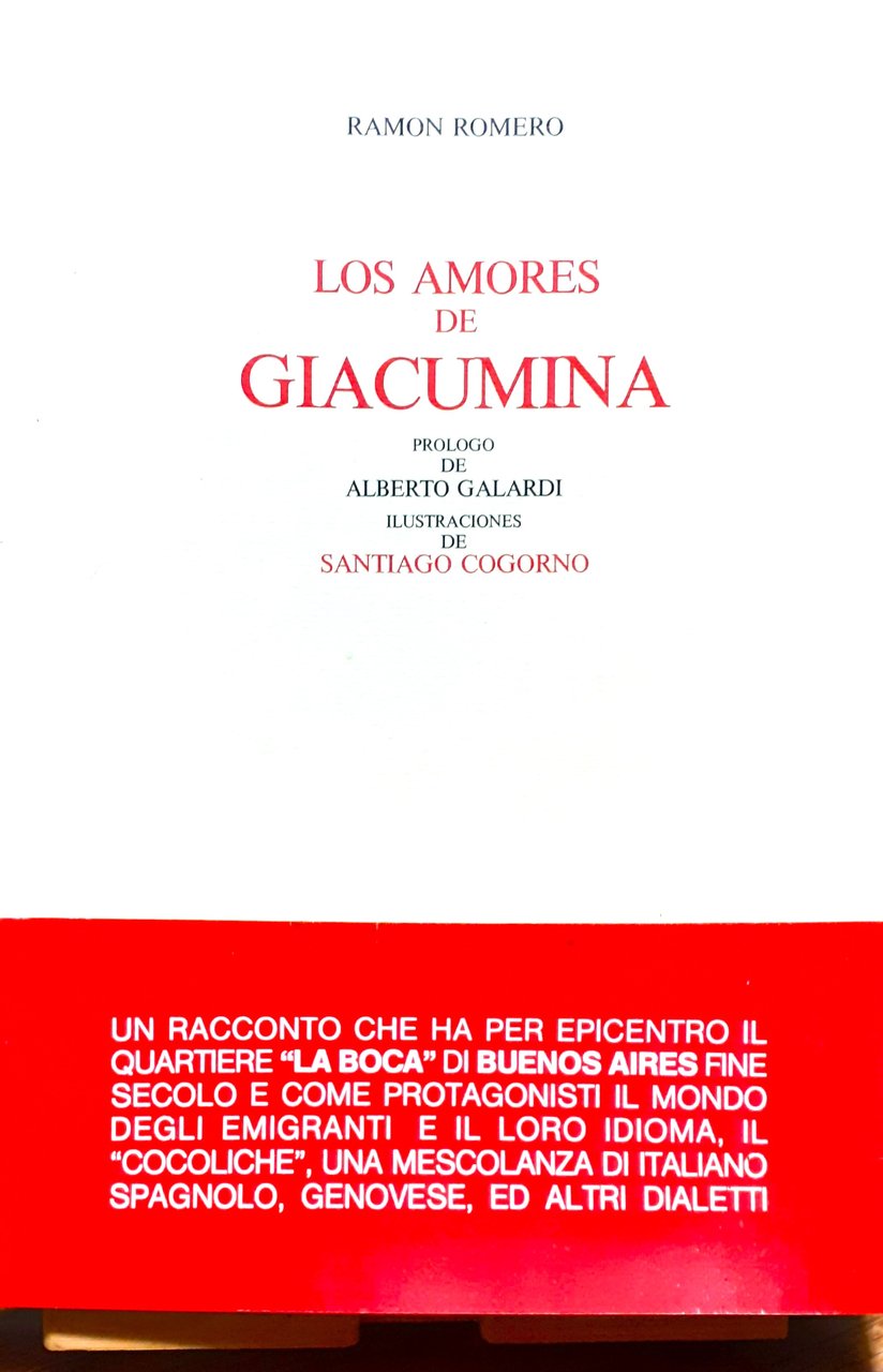 Los amores de Giacumina. Con 10 litografie di Santiago Cogorno … | Immagine principale