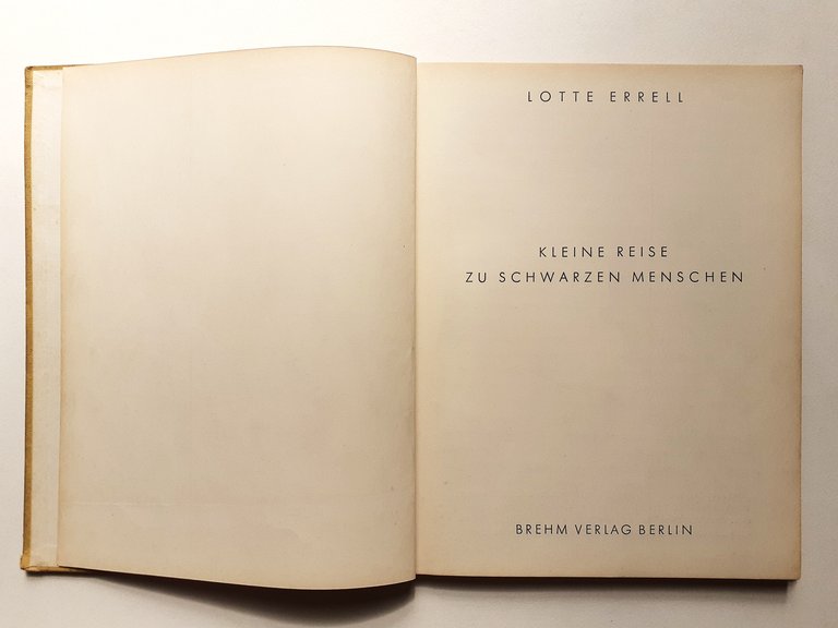 Lotte Errell - Kine Reise zu schwarzen Menschen