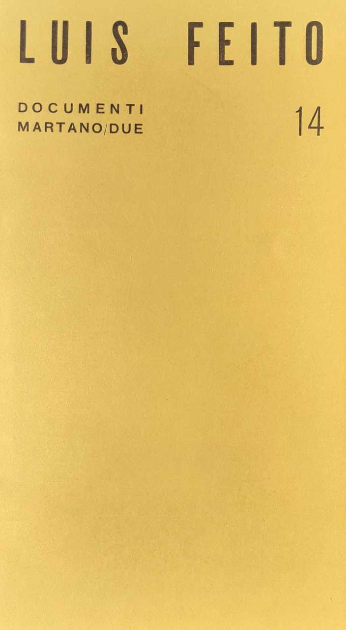 Louis Feito Documenti Martano due