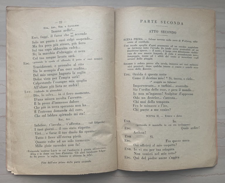 Lucia di Lammermoor. Dramma tragico in due parti | Immagine Gallery 4