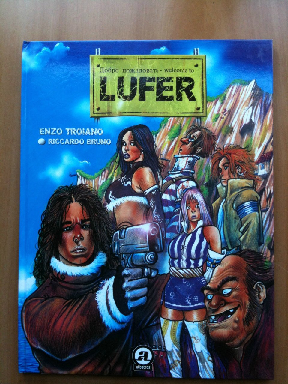 Lufer - Enzo Troiano (autografato) Riccardo Bruno 2006