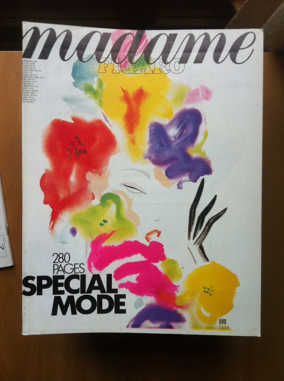 Madame Figaro n^ 222 Mars 1988 - E14277
