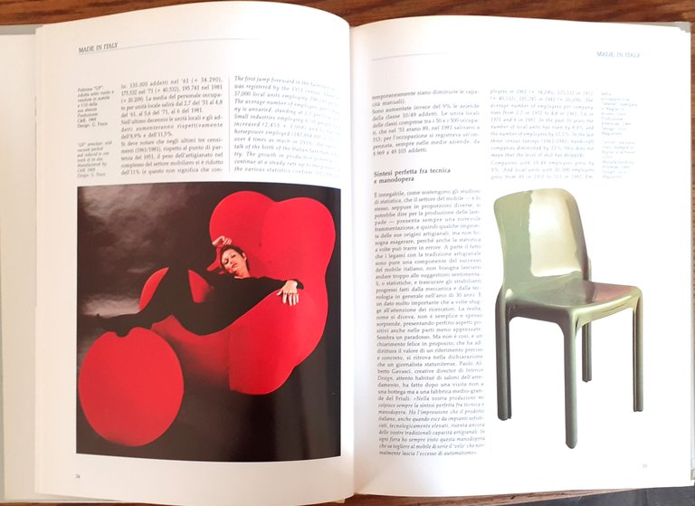 Made in Italy mobili, illuminazione complementi di arredamento 1986