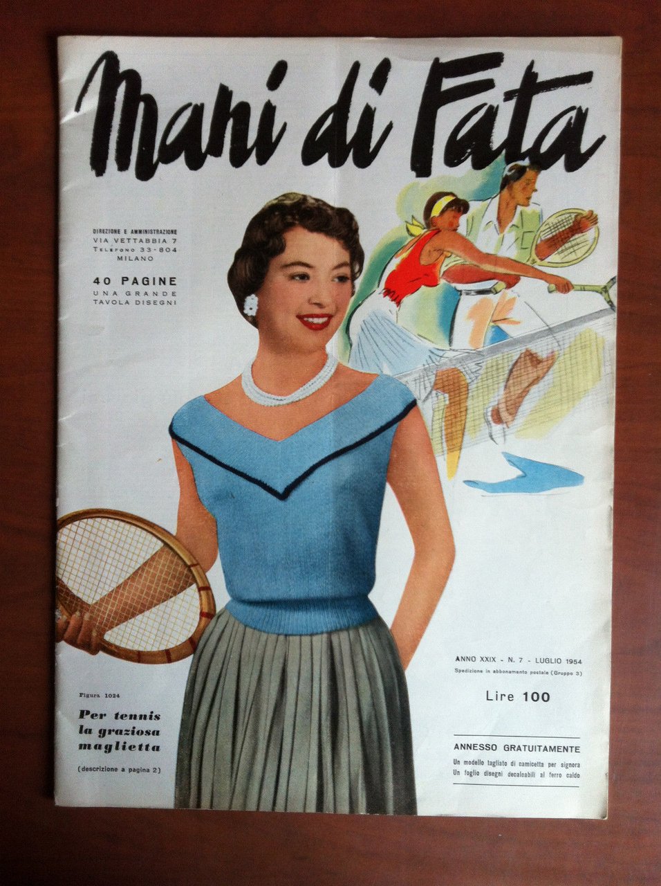Mani di Fata Anno XXIX - 7^ Luglio 1954 - …