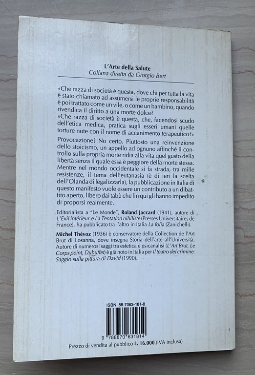 Manifesto per una morte dolce