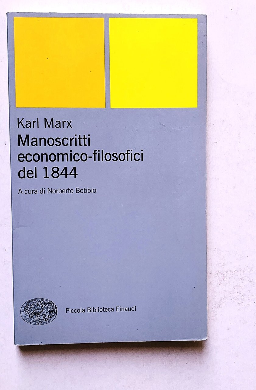 Manoscritti economico-filosofici del 1844 | Immagine principale