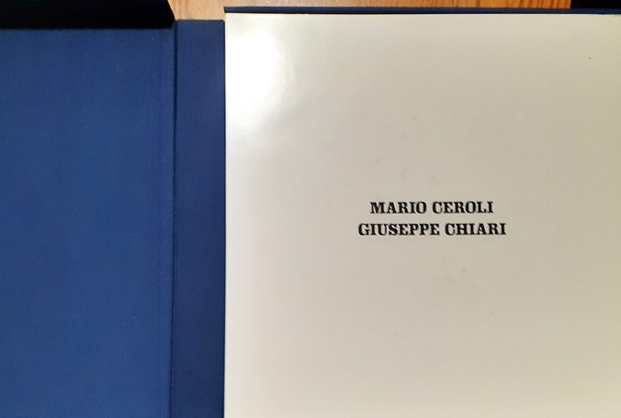 Mario Ceroli: Pensieri e immagini di Daria - Giuseppe Chiari: …