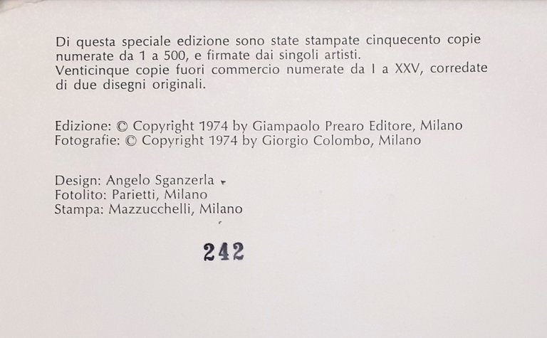 Mario Ceroli: Pensieri e immagini di Daria - Giuseppe Chiari: …