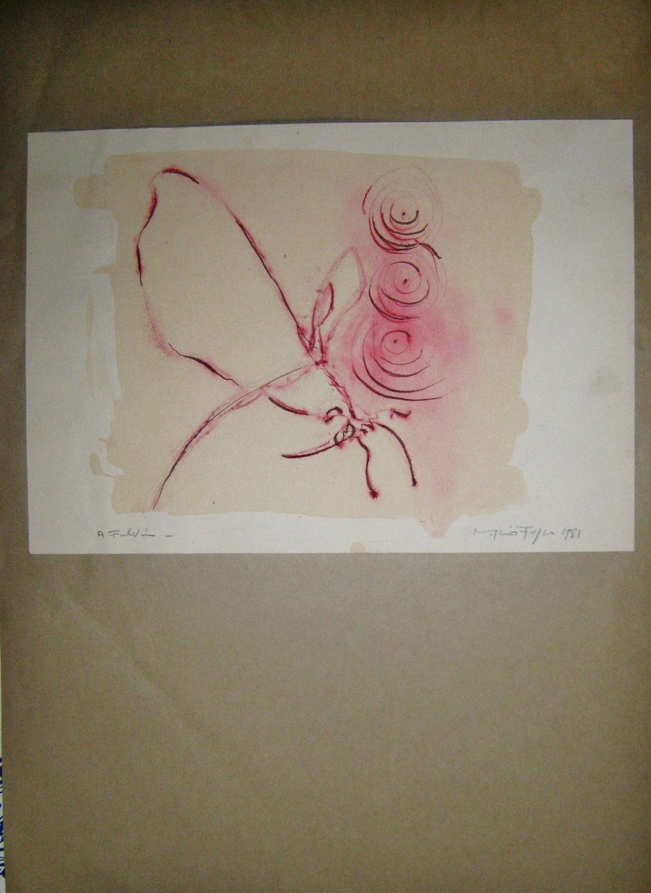 Mario Fusco disegno del 1981