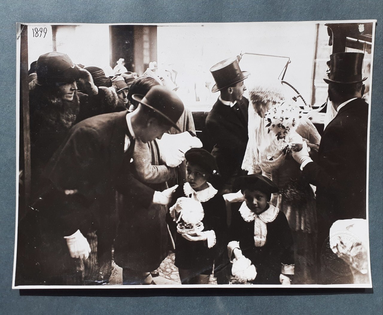 Matrimonio in Sinagoga fotografo S. Ottolenghi Torino anni '10 | Immagine principale