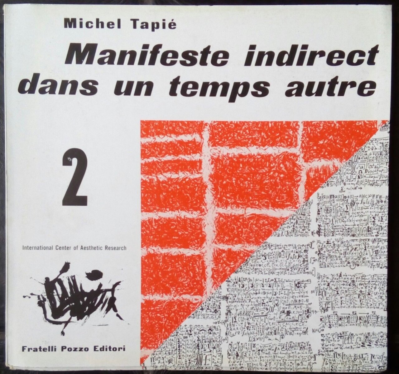 Michel Tapié Preface pour une estetique essentielle IV