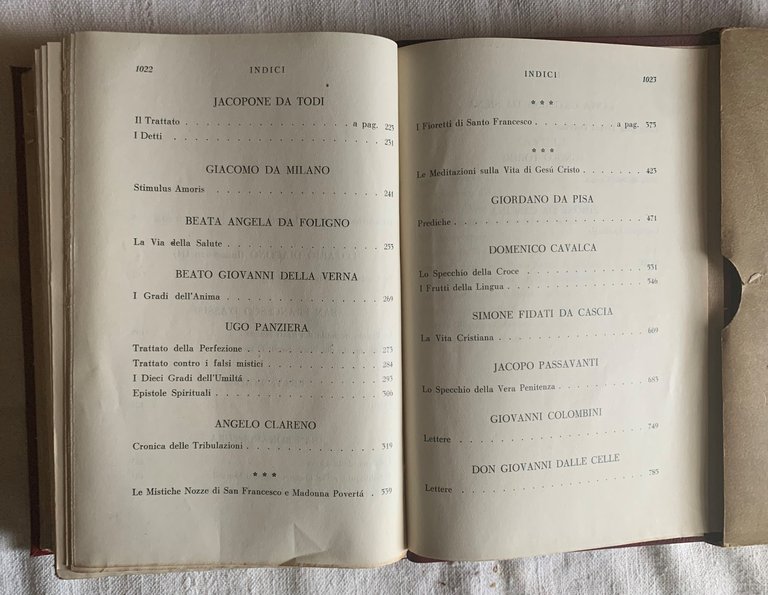 Mistici del Duecento e del Trecento