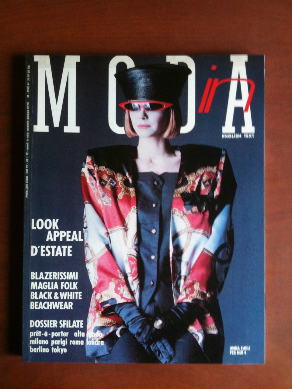 MODA IN n^ 39 Aprile/Giugno 1986 - E5485