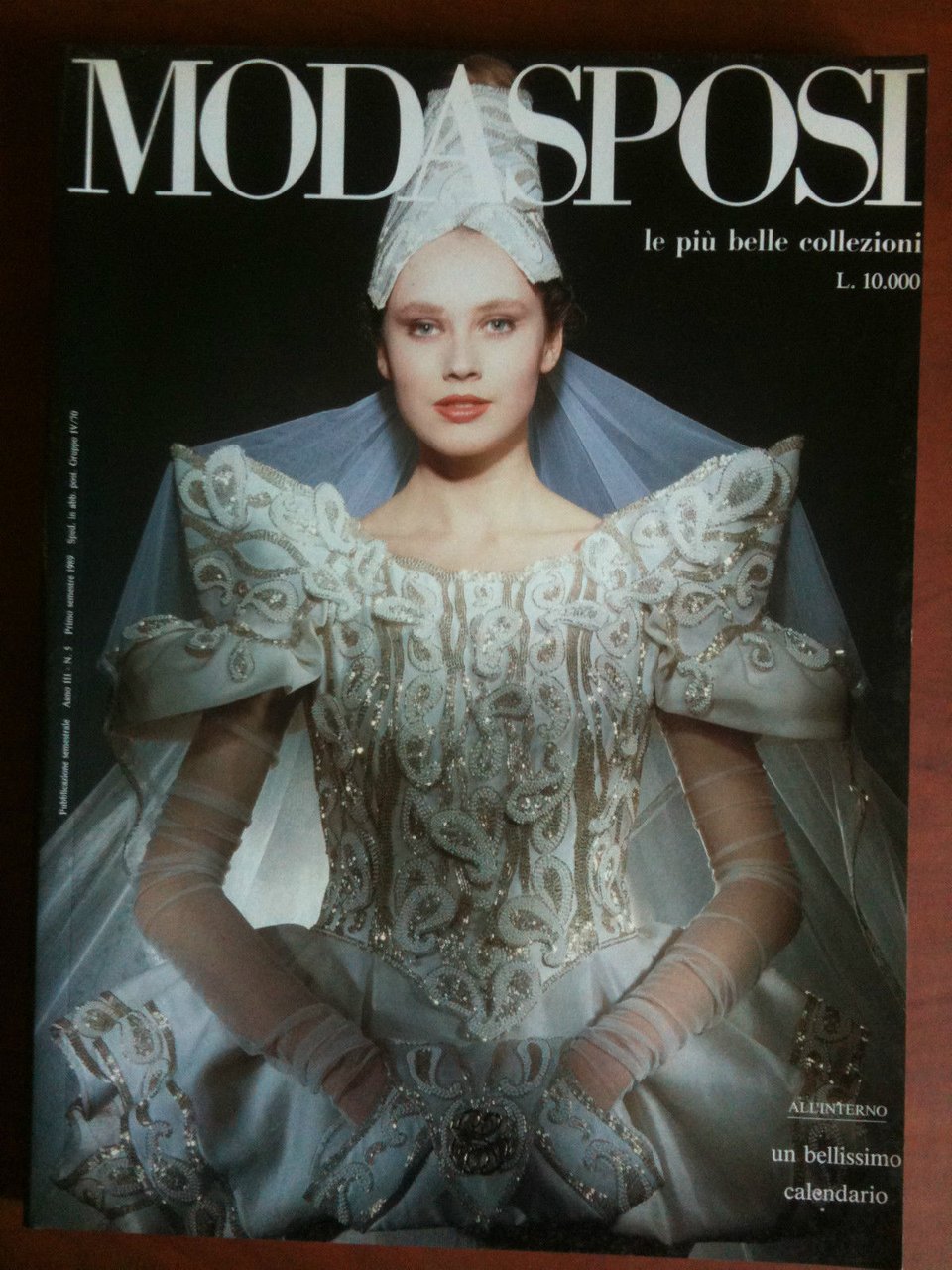 Moda Sposi Anno III n^ 5 Primo semestre 1989