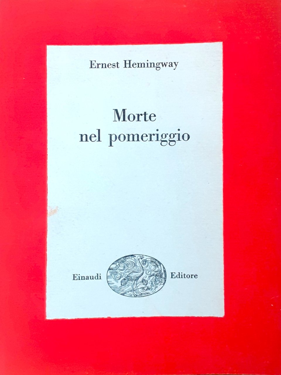 Morte nel pomeriggio