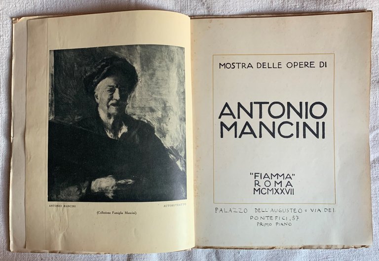 Mostra delle Opere di Antonio Mancini