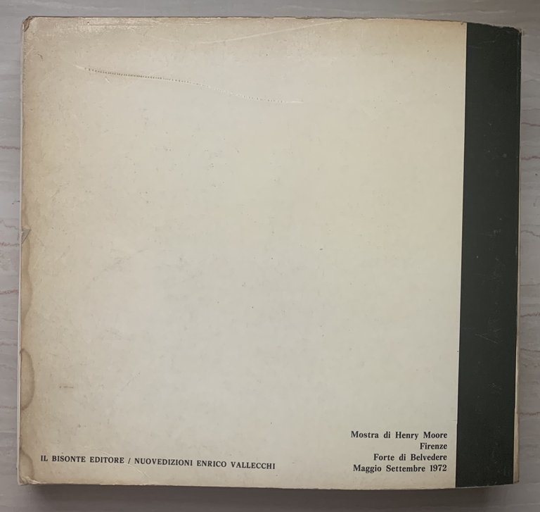 Mostra di Henry Moore Organizzata dalla Città di Firenze e …