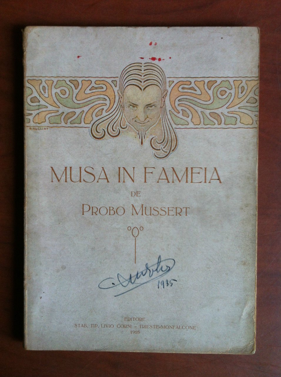 Musa en fameia de Probo Mussert 1925 - E19146
