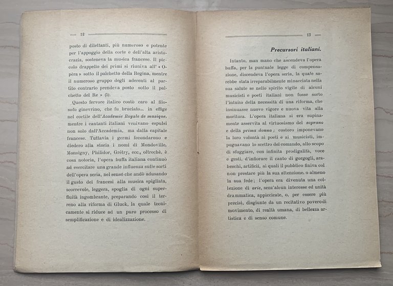 Musica italiana in Francia. La riforma intitolata a Gluck