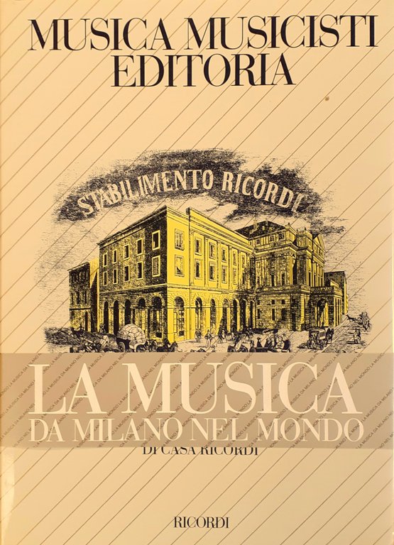 Musica Musicisti Editoria Stabilimento Ricordi Milano 1983 | Immagine Gallery 1