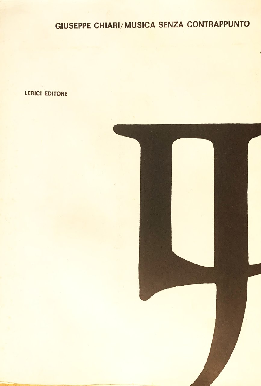 Musica senza contrappunto