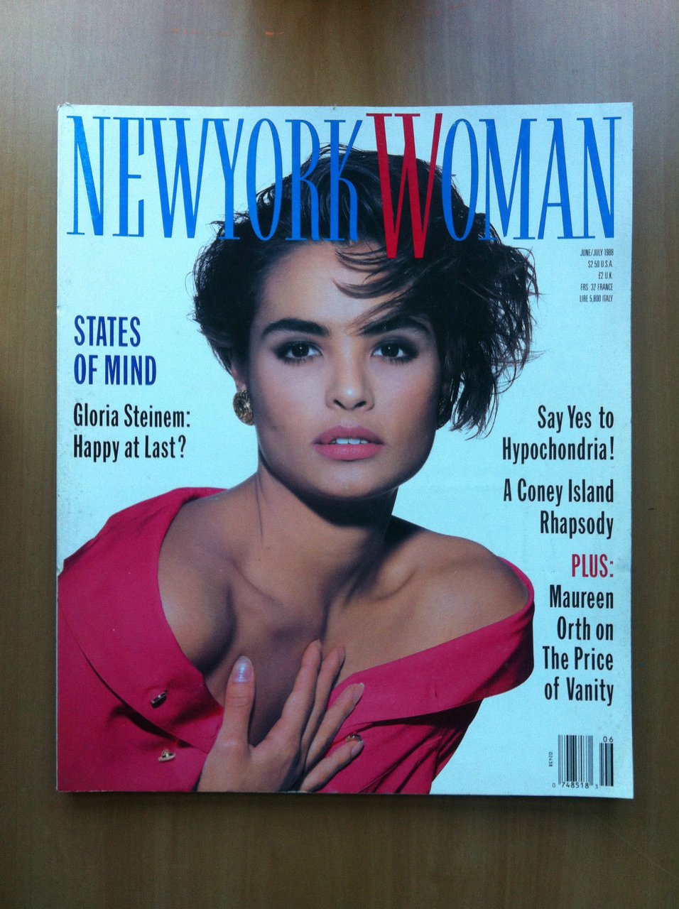 New York Woman Vol. 2 n^ 9 June/july 1988 Cover: …