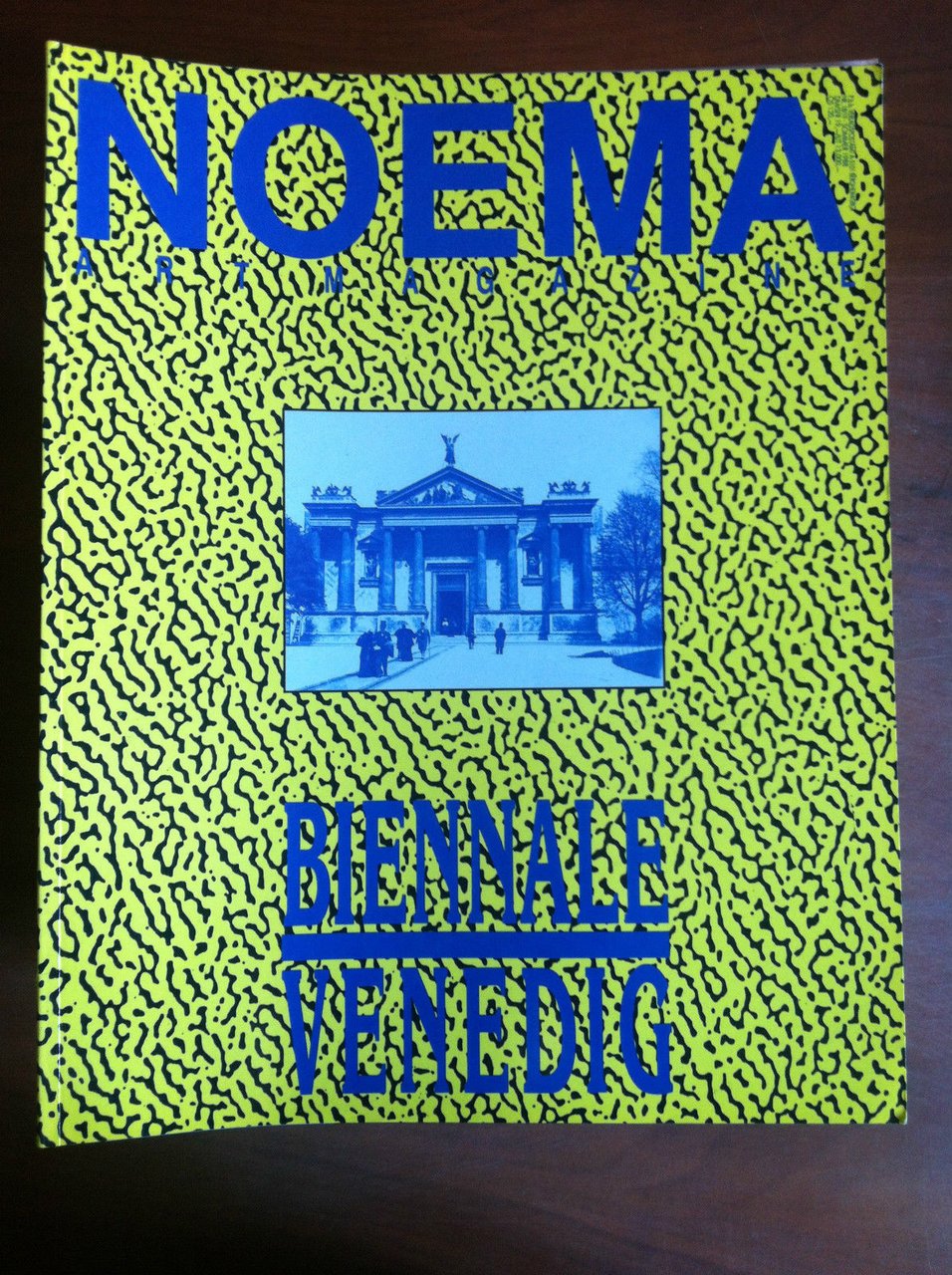 NOEMA Art Magazine n^ 18-19/1988 Cover: Austellungsgebaude Ersten Biennale 1895 | Immagine principale