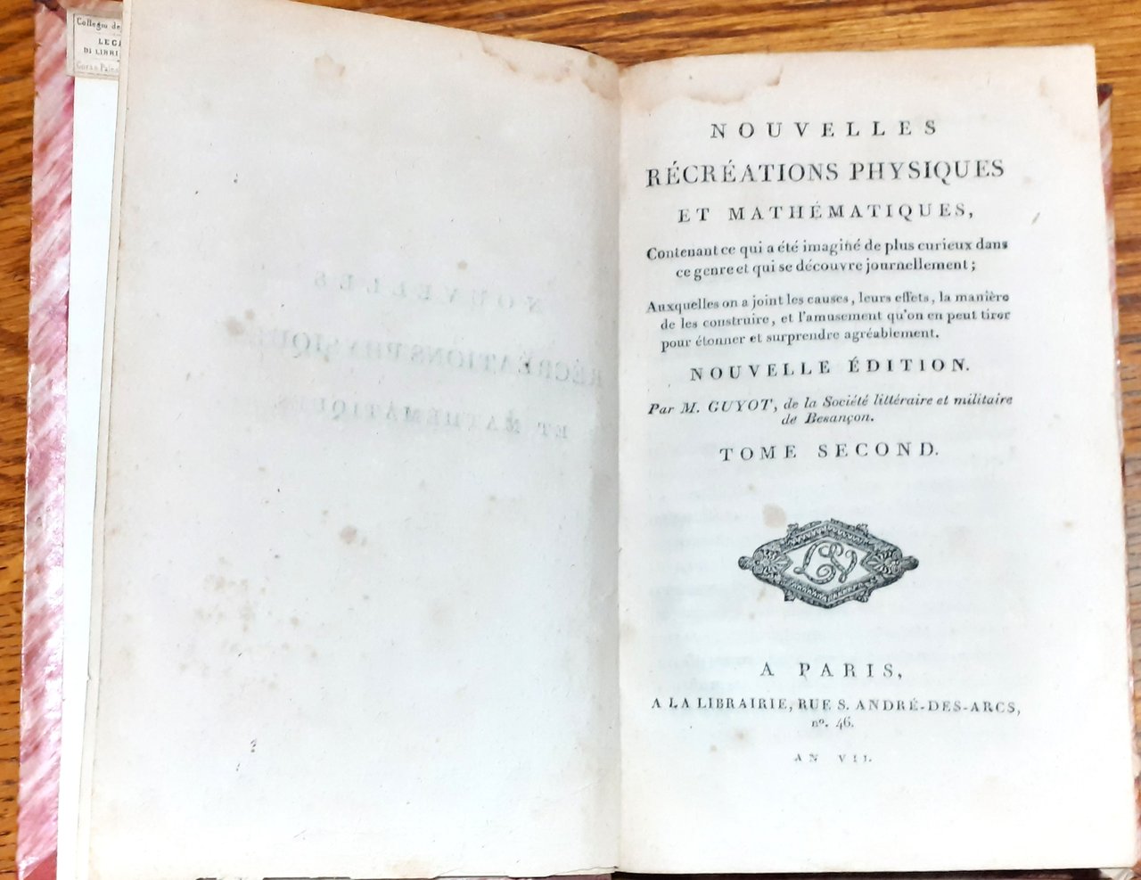 Nouvelles récréations physiques et mathématiques