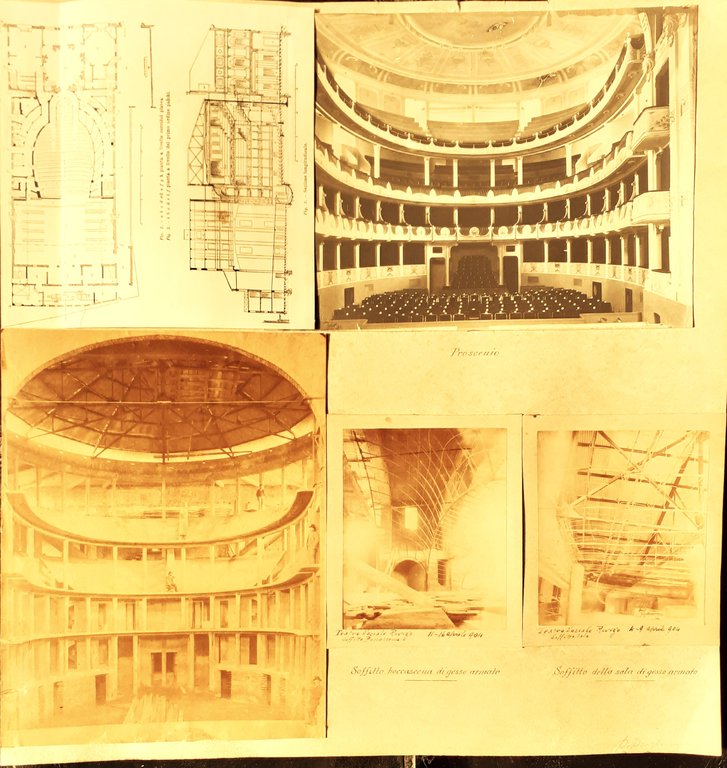Nuovo Teatro Sociale di Rovigo ricostruzione dopo l'incendio del 1902