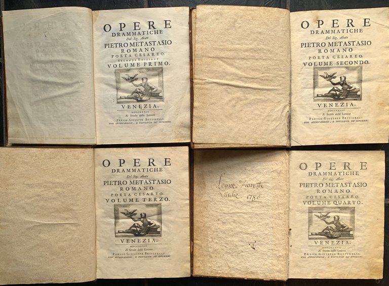 OPERE drammatiche del Sig. Abate Pietro Metastasio | Immagine Gallery 3