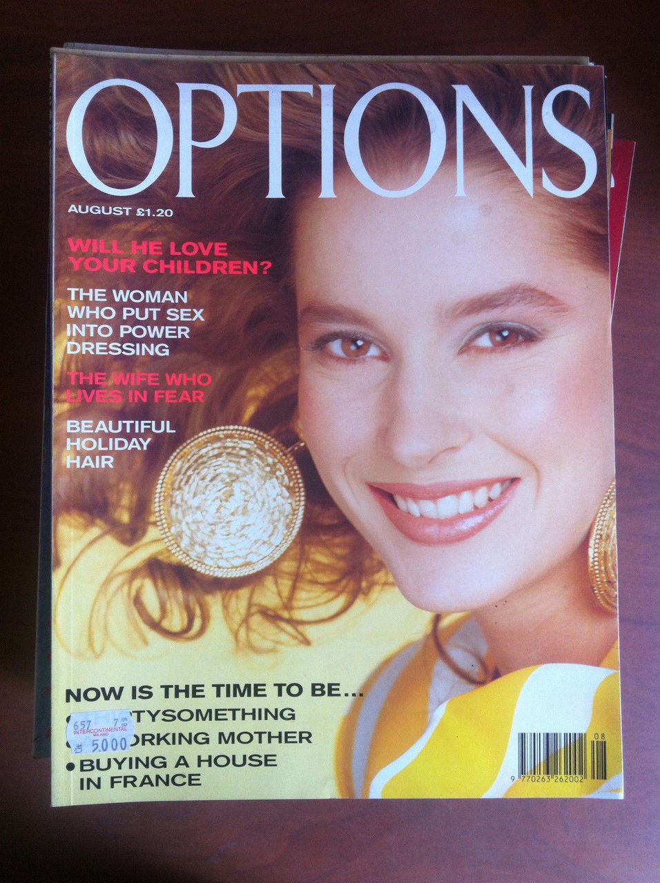 Options August 1989 - E12387