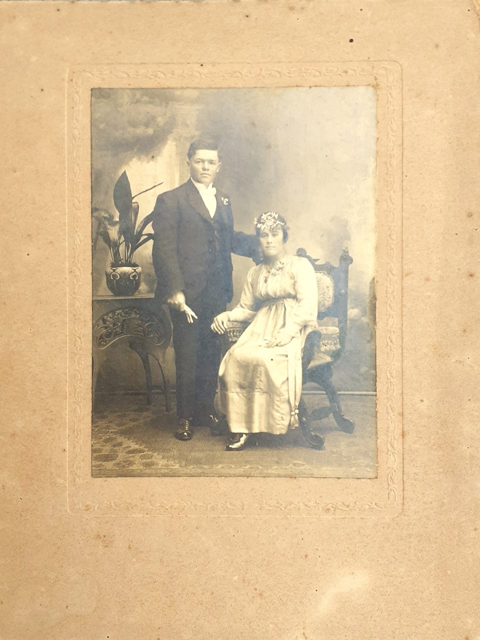 originale ai sali d'argento del fotografo A. Meuriot Argentina 1920