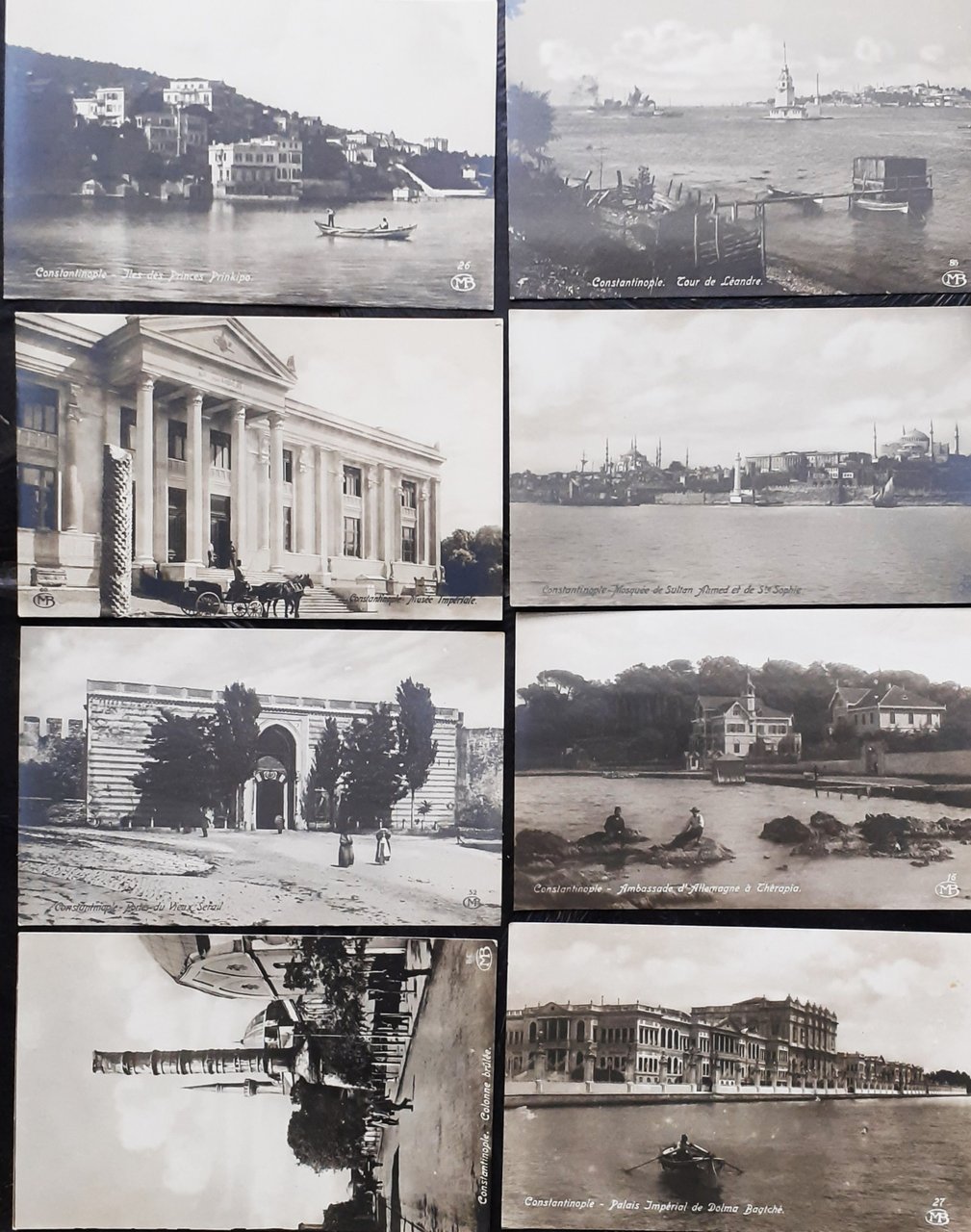 Otto Cartoline Costantinopoli anni '20