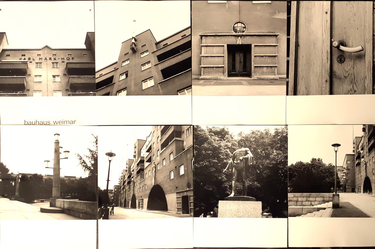 Otto Fotografie Edificio Karl Marx -- Hof architettura popolare viennese